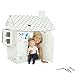 Emily Rose Doll Clothes Incredible Dollhouse or Kid's Play House, Ready to Paint and Decorate | Great Party Activity! (Country Cottage)
