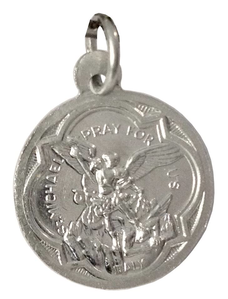 I G J LOT OF SAINT MICHAEL THE ARCHANGEL/IMMACULATE MADONNA MEDALS - THE PATRON SAINTS MEDALS 100% MADE IN ITALY (20)