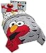 Sesame Street Hip Elmo 4 Piece Twin Bed Set - Includes Reversible Comforter & Sheet Set - Super Soft Fade Resistant Polyester - (Official Product)