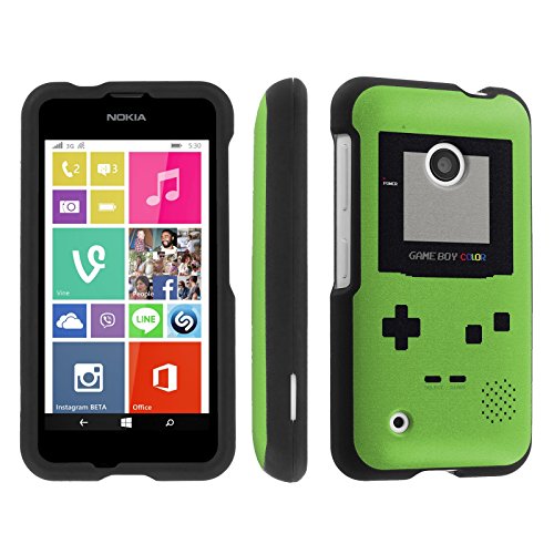 Skinguardz Nokia Lumia 530 (Gameboy-Green) Designer Hard Protector Case