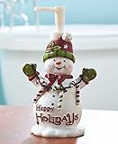 Jolly Snowman Soap/Lotion Pump