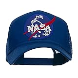 Lunar Landing NASA Patched Mesh Back Cap - Royal