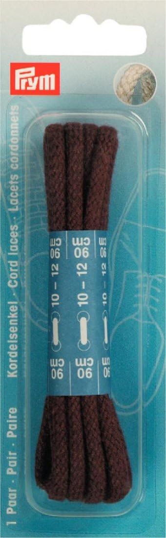 Prym Cord Laces, Brown, 90 cm x Ø 5 mm, Braun, 2 Stück — image 1
