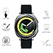 AKWOX [4 Pack] Compatible with for Samsung Gear Sport Screen Protector, [0.33mm 2.5D] Tempered Glass Screen Protector for Gear Sport
