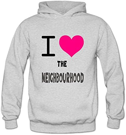 YOGUYA Women's The Neighbourhood Rock Band Hoodie Shirt Ash XXL