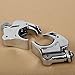 XFMT 39mm Detachable Quick-Release Windshield Clamps Windscreen Forks Mount Bracket For Harley Dyna '91-'05 Sportster XL '88-Later