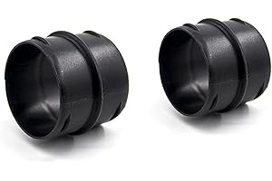 2pcs 75mm Duct Joiner Connector Pipe, Exhaust Pipe for Eberspacher for Webasto Air Diesel Parking Heater Straight Air Ducting