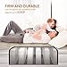 Air Mattress, TopElek Inflatable Airbed with Built-in Electric Pump, Elevated Air Bed, Height 19” , Queen Size, for Guest, Rest, Camping, Travelling, Midday Breakthumb 4