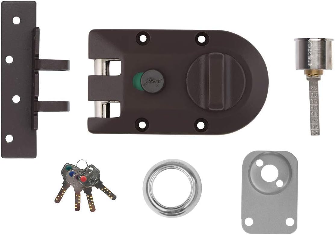 Godrej Locks Ultra Vertibolt 1CK (Beige and Brass)
