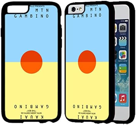 Childish Gambino Drops STN MTN Kauai Mixtape Case Cover Your Iphone 6 Plus Case And Iphone 6S Plus Case ( White Hard Plastic )