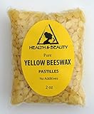 Yellow Beeswax Bees Wax Organic Pastilles Beads Premium Prime Grade A 100% Pure 2 oz