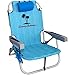 2 Tommy Bahama Backpack Beach Chairs/ Light Blue + 1 Medium Tote Bag