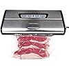 Crenova-Vs100S-Vacuum-Sealing-System-with-Starter-Kit-Metal-Design-3-mm-Seal-Indicator-Lights-Manual-Pause-Function-Plus-Sealer-Bags-10-Piece