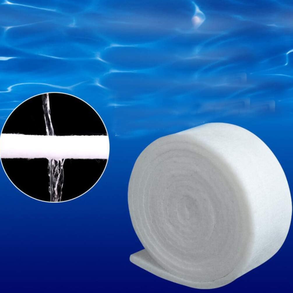 POPETPOP aquarium filter pad media roll cut to fit fish and reef aquarium compatible clean water biochemical filter foam pond filtration sponge pad 2m x 12cm - Image 3