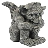 Design Toscano CL0883 Emmett The Gargoyle Gothic Decor Statue, Small 10 Inch, Single