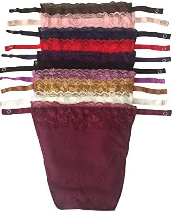 10PCS Lady Lace Clip-on Mock Camisole Bra Insert Overlay Modesty Panel vest