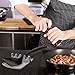 Kitchen Utensil Rest for Counter,Silicone Spoon Rest for Stove Top with Drip Pad,Heat-Resistant, BPA-Free Cooking Accessories Holder for Spatula, Ladles, Tongs,Brush and Other Gadgets(Gray)