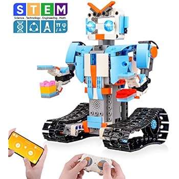 Sillbird Stem Building Blocks Robot For Kids Remote Control Engineering Science Educational Building Toys Kits For 89 14 Year Old Boys And Girls
