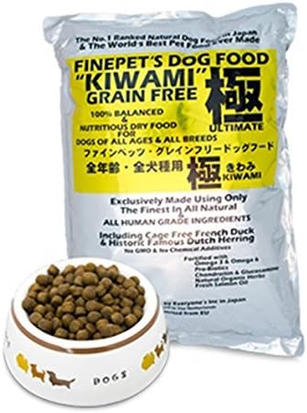 100% GRAIN FREE & DUCK FORMULA COMPLETE AND BALANCED DRY FOOD FOR DOGS OF ALL BREEDS AND ALL LIFE STAGES. The highest quality product in the world. ALL NATURAL AND ALL HUMAN GRADE INGREDIENTS. 4 KG