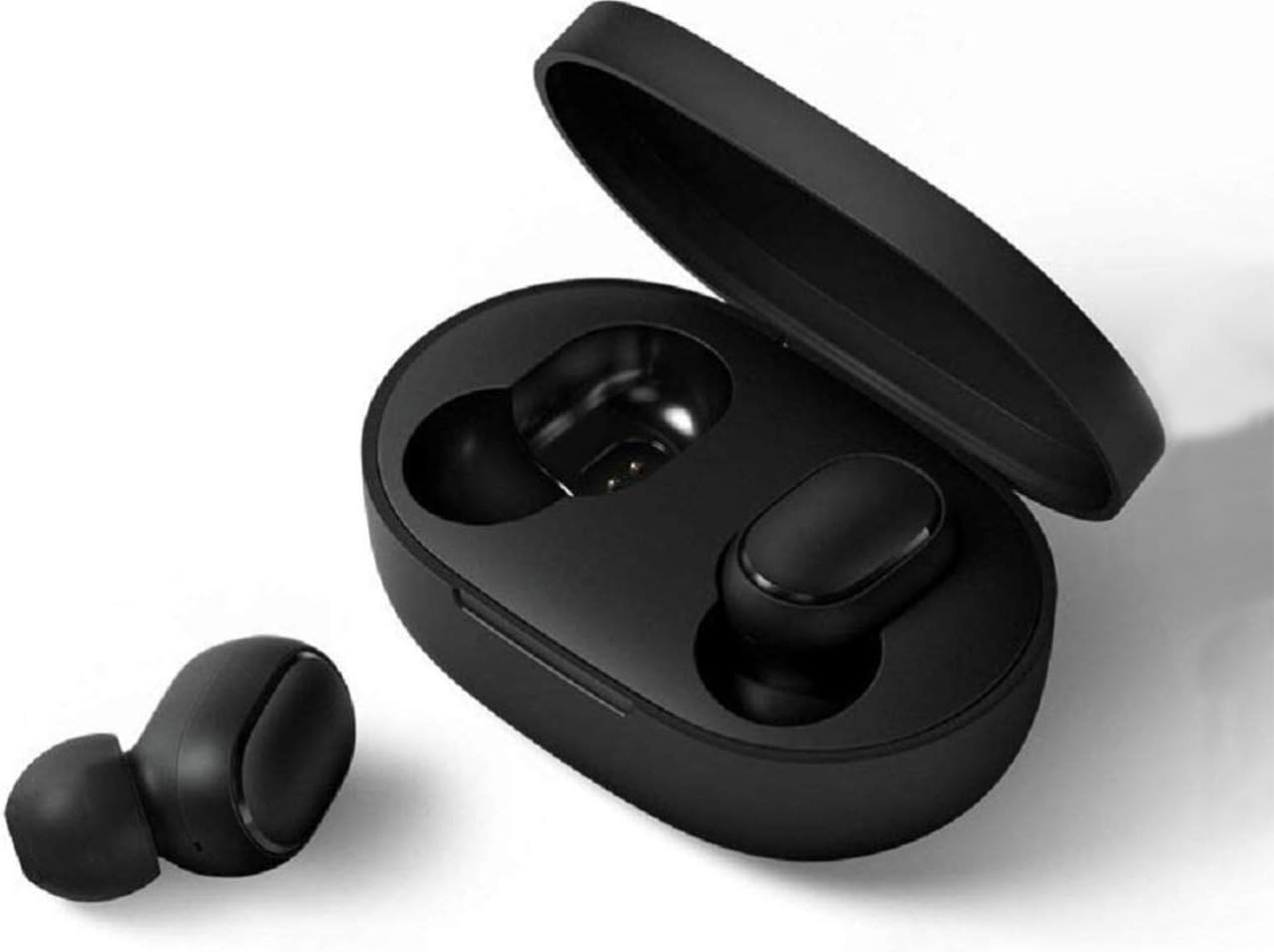 Airdots Earbud Wireless Headphones Bluetooth 5.0 TWS Earphones with Wireless Charging case Compatible with Mi Mobile Phones for Readmi Air Pods Compatible for All Smart Phones
