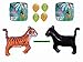 JUNGLE BOOK new BALLOON decorations 8pc SET foil and LATEX panther TIGER safari