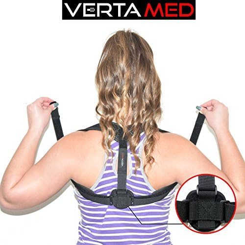 Posture Corrector For Women &amp; Men Adjustable Clavicle Support Brace | Upper Back and Shoulder Pain Relief