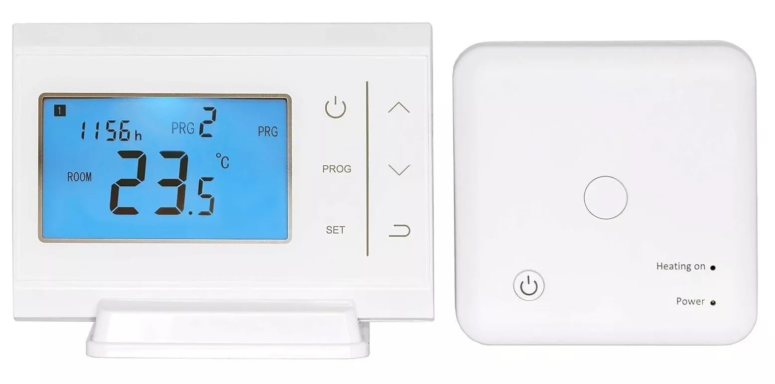 Team Controls Wireless Programmable Room Thermostat RF Stat
