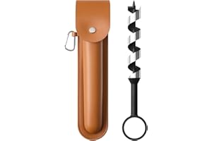 Upgrade 1 X 10'' Hand Auger Wood Drill for Easy Wood Drilling, Perfect Tool for Camping and Carpentry Tasks-Scotch Eye Wood D