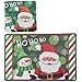 TINKSKY Christmas Placemats Table Mats Cup Coasters Non Slip Heat Resistant 12 pcs (Random)
