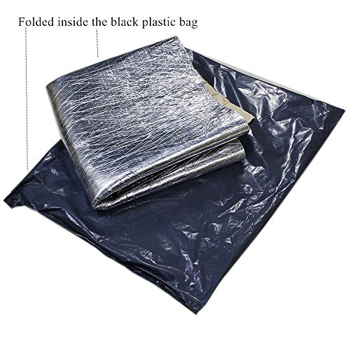 SHINEHOME 236mil 16.68sqft Car Sound Deadener Heat Insulation Mat Noise Proof Mat Heat Protector Mat Audio Noise Insulation Material Car Sound Dampening Deadening Material 61 x 40 Inches