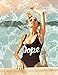 Women's DOPE Letter Print Backless One Piece Monokini Bikini (S, Black)