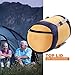 REDCAMP Nylon Compression Stuff Sack, Lightweight Sleeping Bag Compression Sack Great for Backpacking, Hiking and Camping, Orange XLthumb 2