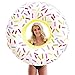 Giant Inflatable Sprinkle Donut Pool Floats for Adults and Kids - 42-inch - Extra Durable Pool Float