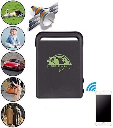 GPS Tracker,EEDI Mini Hot TK102B Vehicle GSM GPRS GPS High Accuracy Over Speed Alarm Fantastic Tracker Car Vehicle Tracking Locator -Black