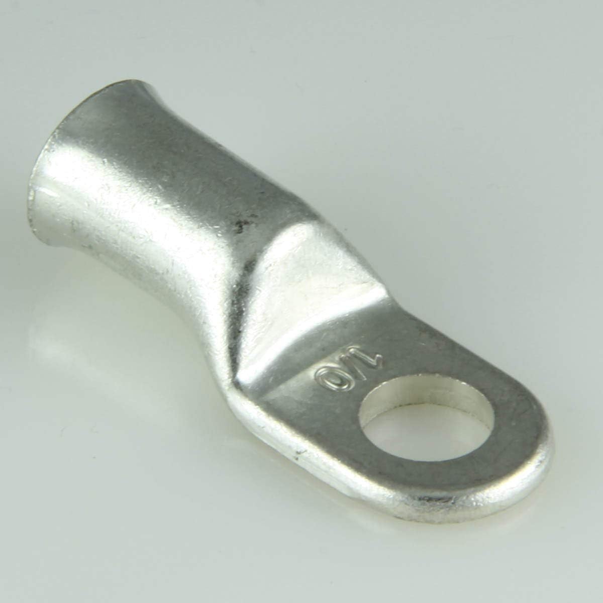 1/0 Ga. 1/4" Stud Corrosion-Resistant Copper Lugs - (Pack of 10) : Sports & Outdoors