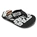 Disney Store Boys Star Wars The Force Awakens Flip Flops (2-3 M US Little Kid, Black, Grey)