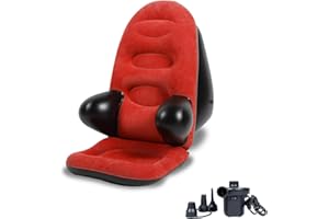 MKSY Inflatable Reading Pillow with Household Air Pump, Inflatable Leisure Sofa Chair with Support Arms Portable Floor Chair Chaise Lounge for Indoor Outdoor Use