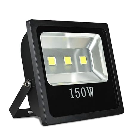 Wapipey 150W COB LED Patio de juegos Estadio Reflector Luz de ...