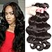 Beauty Forever Hair Body Wave Brazilian Weave Virgin Hair 3bundles 100% Human Hair Extensions 95-100g/pc