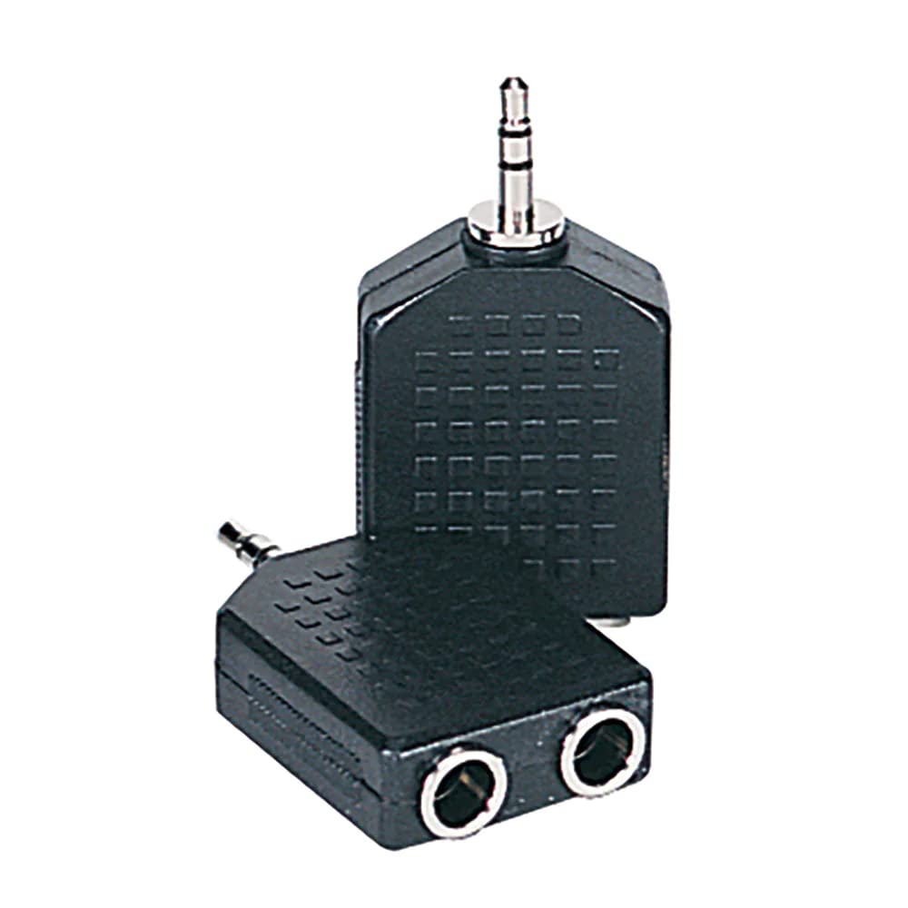 Kinsman LP12 6. 3 mm Dual Stereo Jack with 3. 5 mm Plug