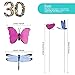 Teenitor 20pcs Butterfly Garden Stakes & 10pcs Dragonfly Stakes with Sticks Waterproof 3D Decorations Yard Ornaments Planter Flower Pot Bed Butterflies Dragonflies Christmas Decor