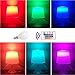 E12 4W RGB Magic LED Light Candelabra Bulb,4 Pack,16 Different Colors Changing Multi-Color LED Lamp with IR Remote Control for Home,Bar,Party,KTV, Mood Lighting,Chener