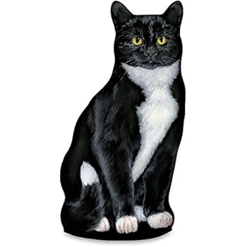 Amazon Com Fiddler S Elbow Tuxedo Cat Door Stop Decorative Door