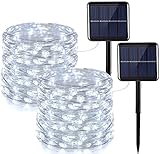 Juhefa Solar String Lights Outdoor