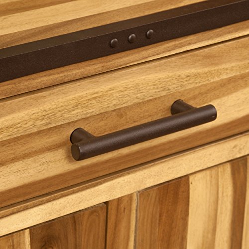 Best Selling Elijah Acacia Wood Storage Hutch