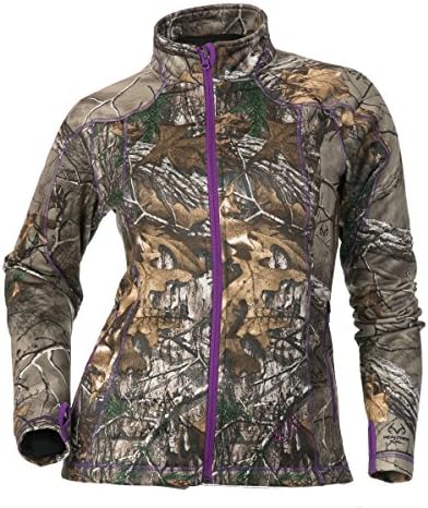 DSG Outerwear Camo Performance Fleece, Realtree Xtra Purple, Large