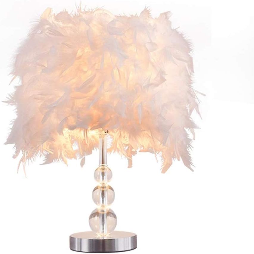 fluffy bedside lamps
