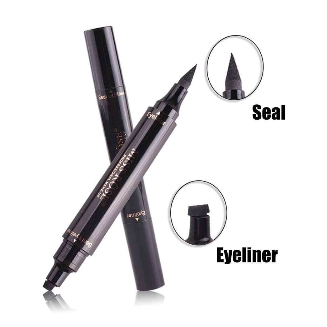IEnkidu New Long-lasting Eyeliner Seal Stamp Double Head Eyeline Pencil Mackup Tools