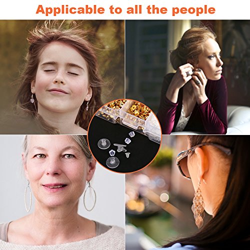 6 1040pcs+Earring+BetyBedy+Backings+Butterfly