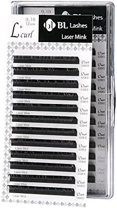 Eyelash Extension BL Laser Mink Lash LP Curl Thickness 0.10mm (0.10X8mm)